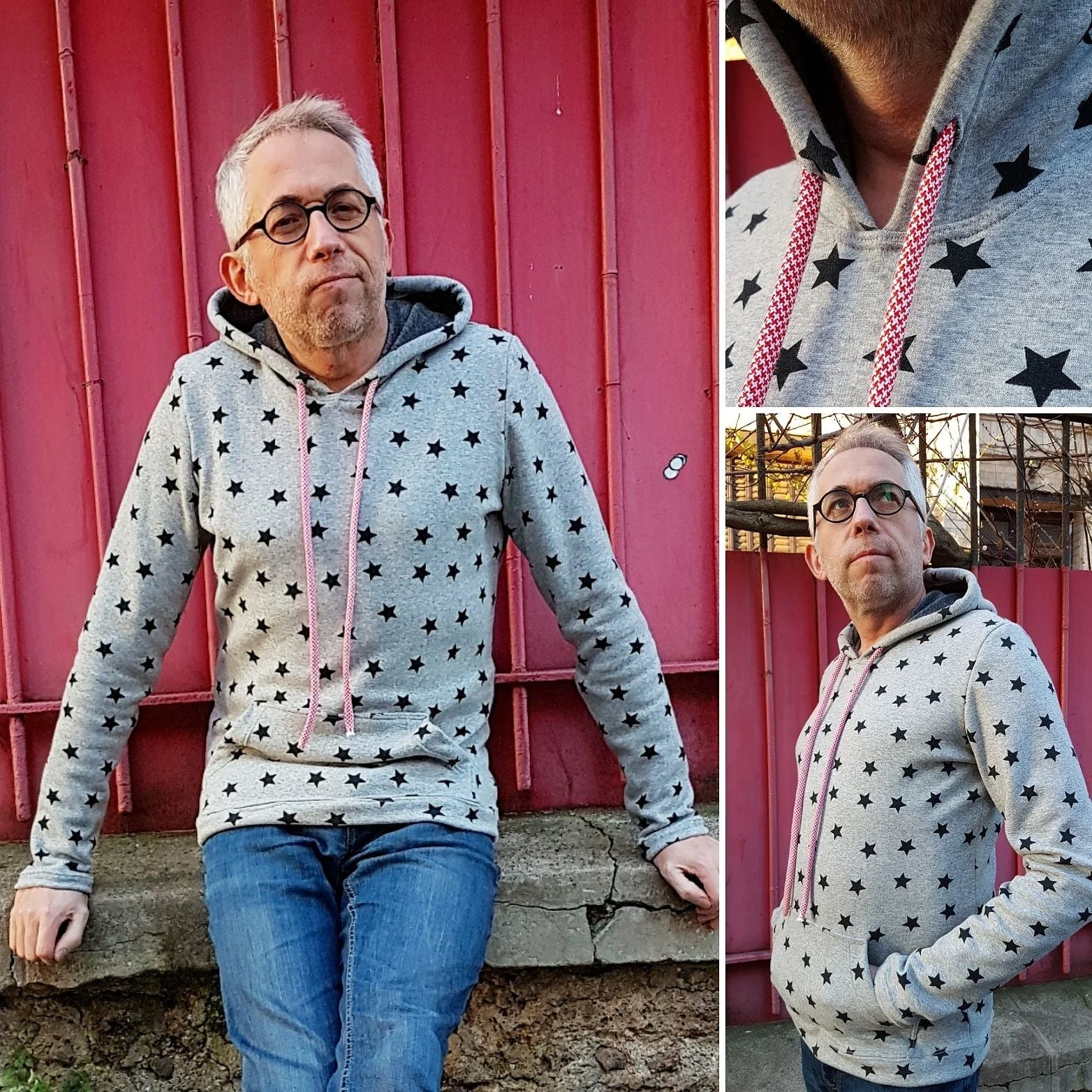 The Relaxed - Sweatshirt - Mens Sewing Pattern - Patrons Les BG - Image 3