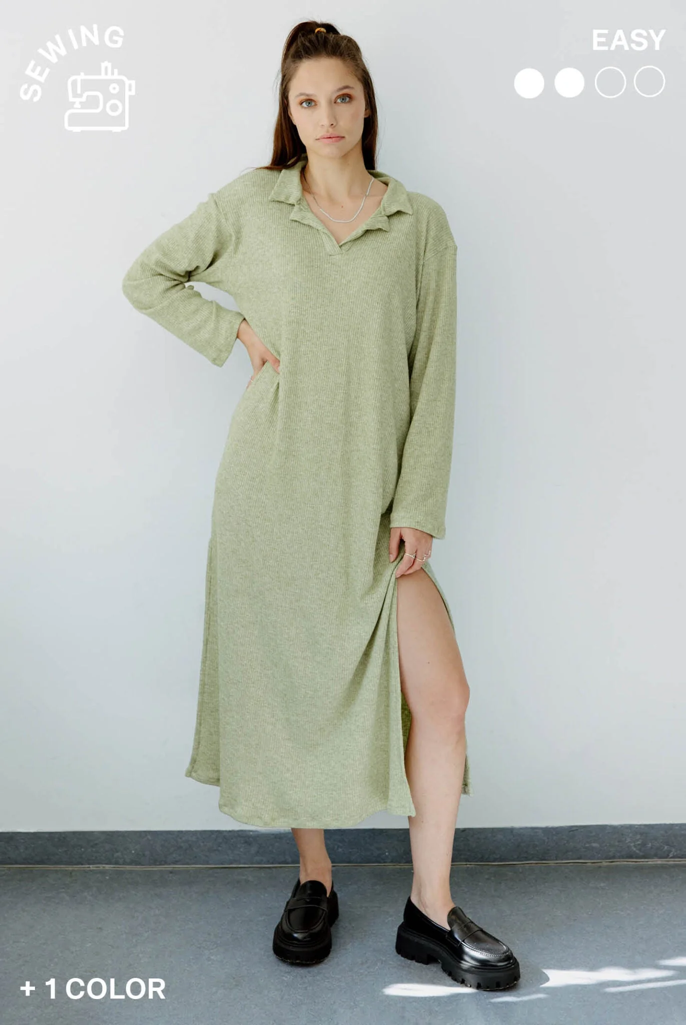 The Riley Polo Dress - Paper Sewing Pattern - Juliana Martejevs