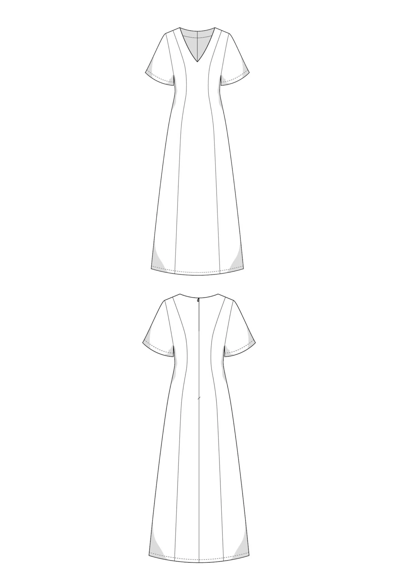 The Rory Dress - Paper Sewing Pattern - Juliana Martejevs - Image 6