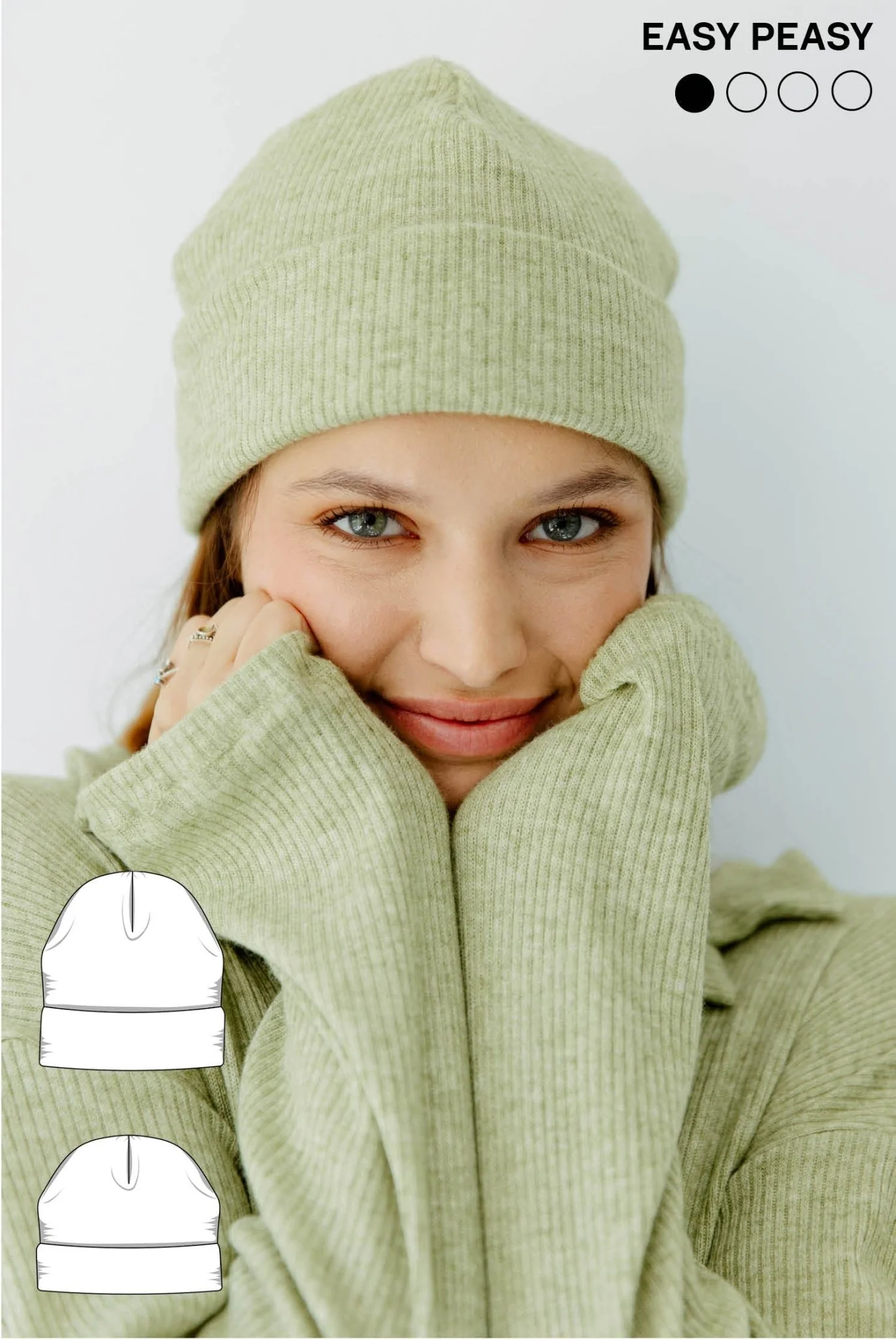 The Sophie Beanie - Paper Sewing Pattern - Juliana Martejevs