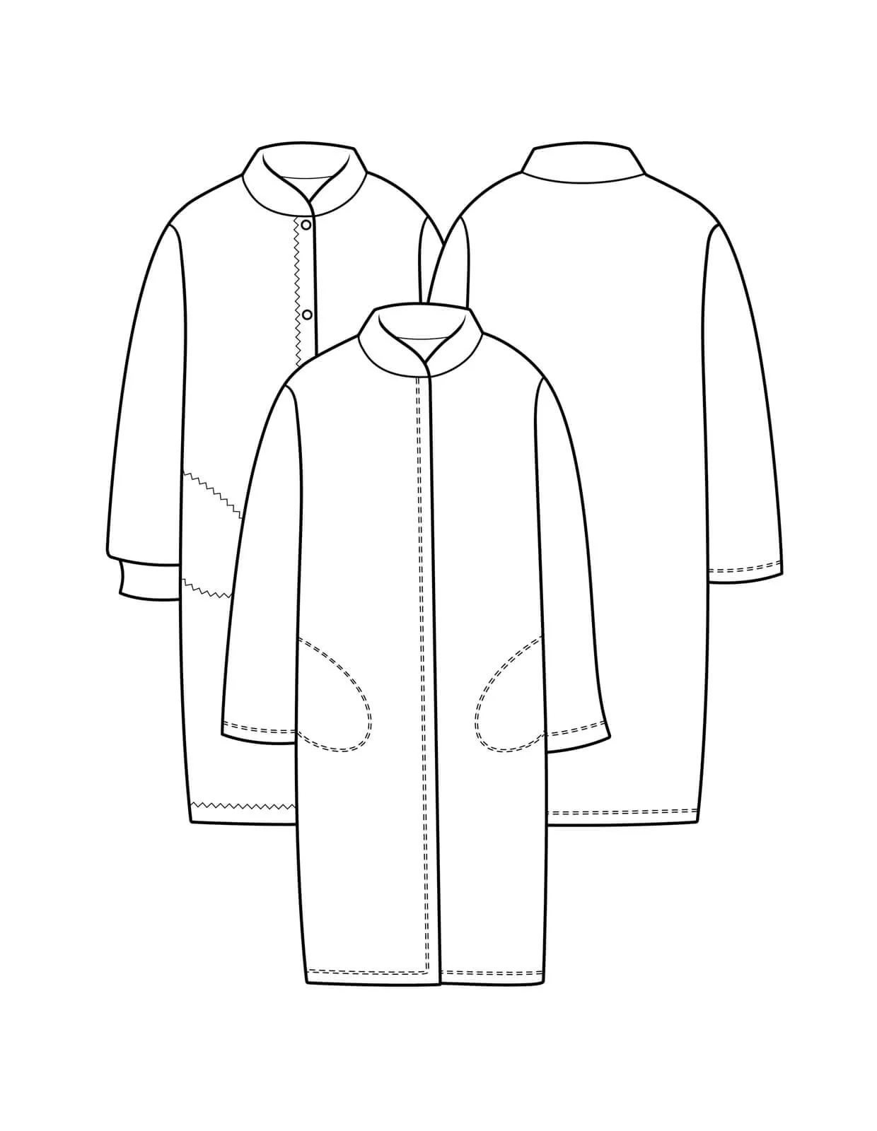 The Sports Coat - PDF Pattern - The Makers Atelier - Image 8