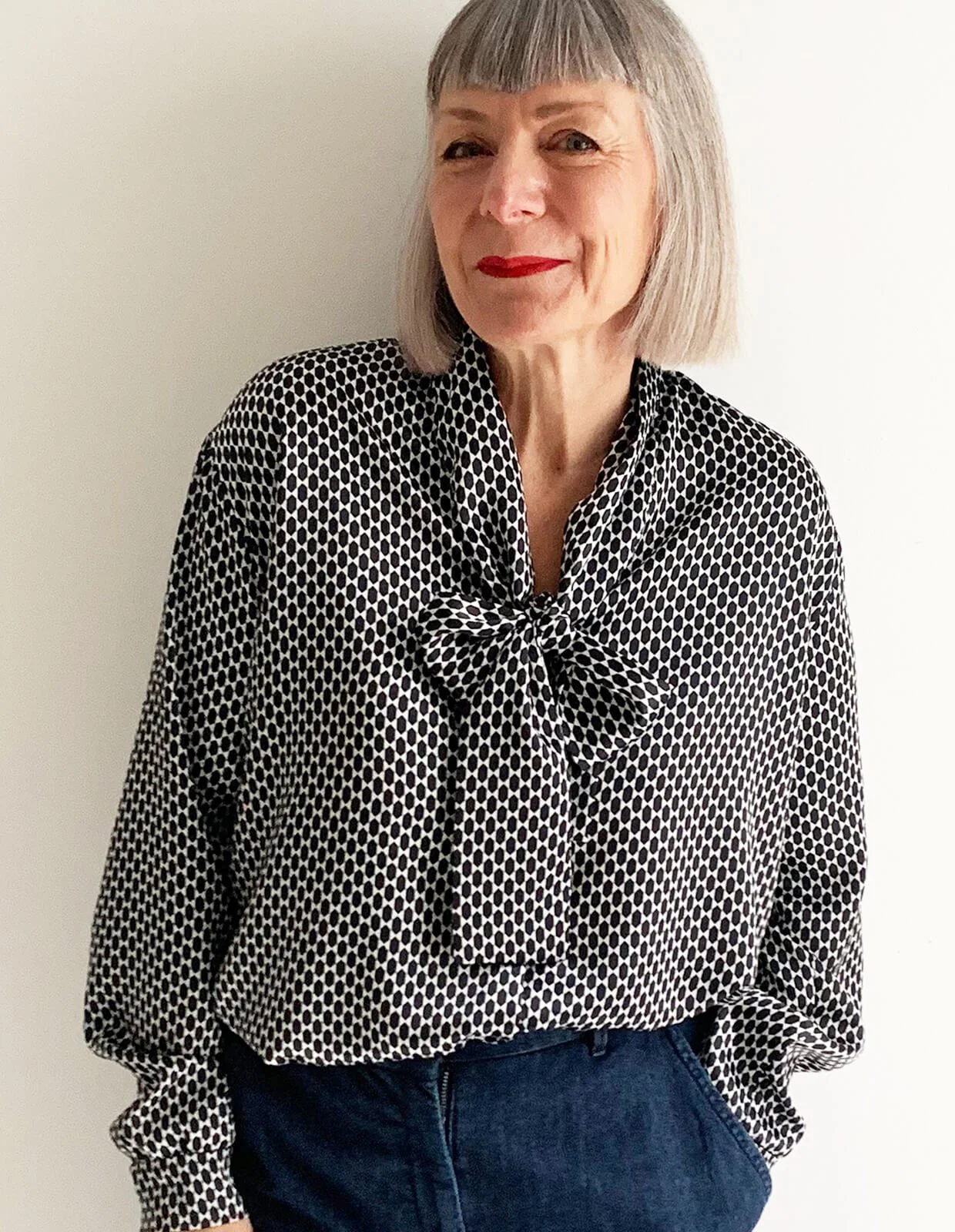 The Tie Front Blouse - PDF Pattern - The Makers Atelier - Image 3