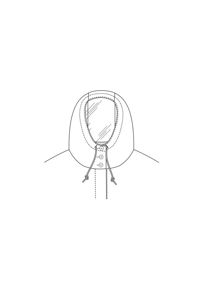 The TN31 Parka Hood Addition PDF Pattern - Merchant & Mills - Image 2