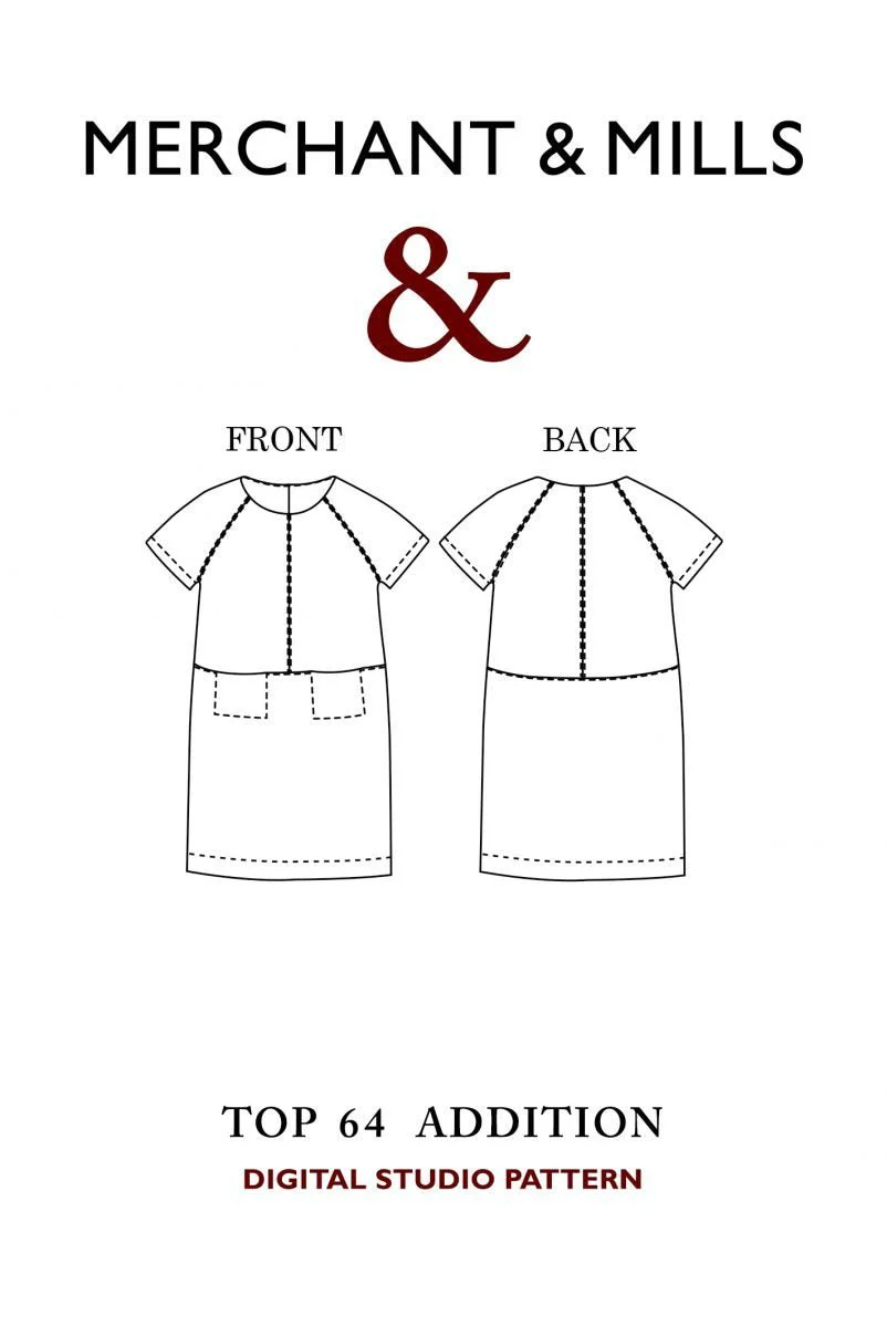 The Top 64 Womens PDF Pattern - Merchant & Mills - Image 21