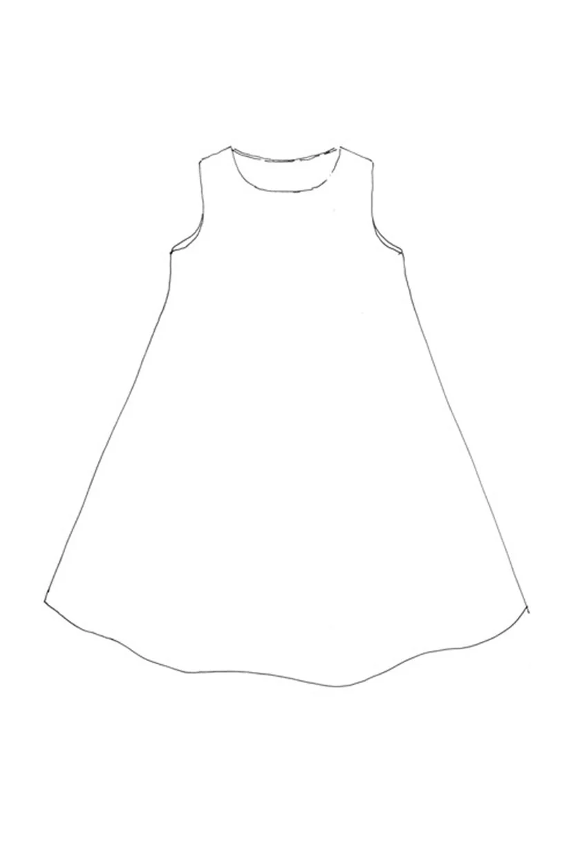 The Trapeze Dress Pattern - Merchant & Mills - Image 4