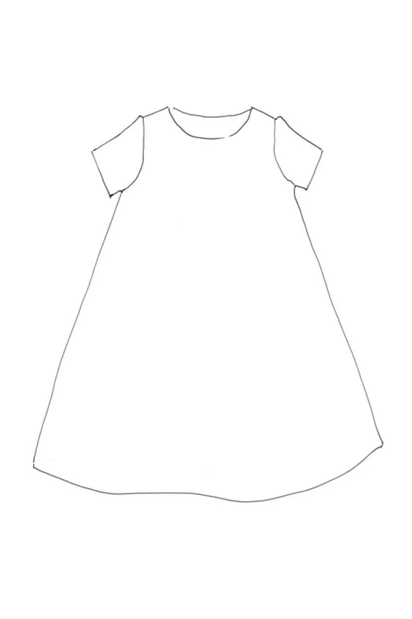 The Trapeze Dress PDF Pattern - Merchant & Mills - Image 3