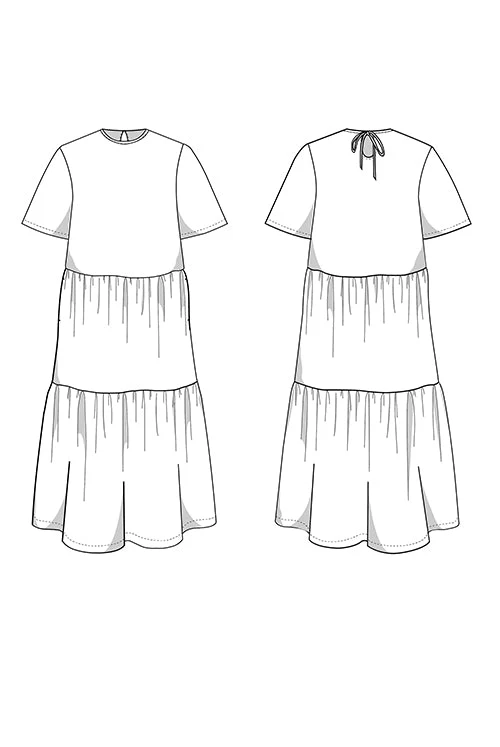 The Utah Dress - Paper Sewing Pattern - Juliana Martejevs - Image 6