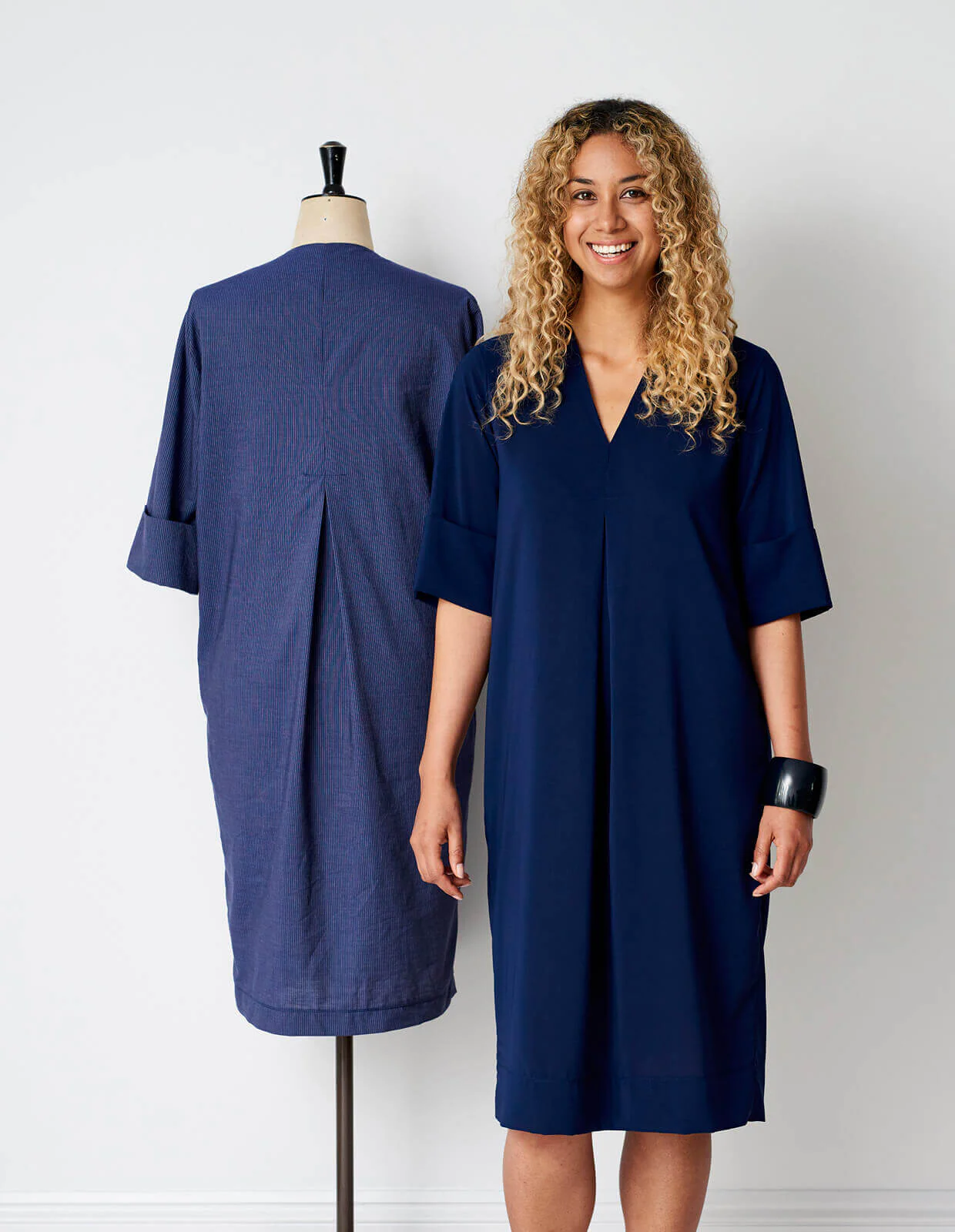 The V-Neck Shift Dress - PDF Pattern - The Makers Atelier