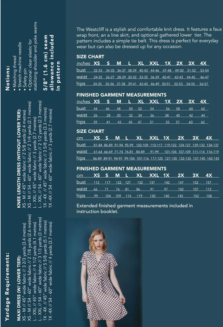The Westcliff Dress Pattern - Friday Pattern Company - Image 6