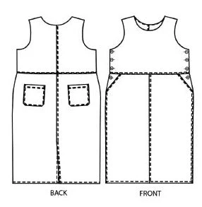 The Whittaker Dress Womens PDF Pattern - Merchant & Mills - Image 6