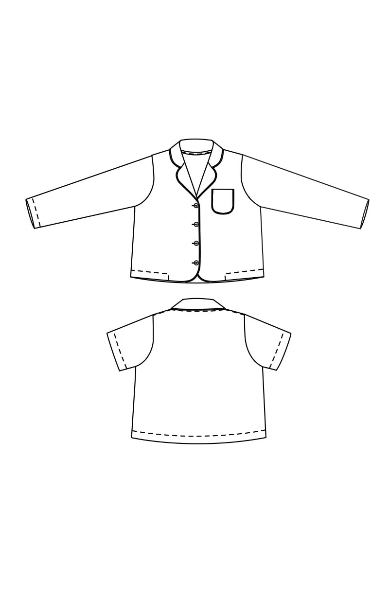 The Winnie Pyjamas PDF Pattern - Merchant & Mills - Image 14