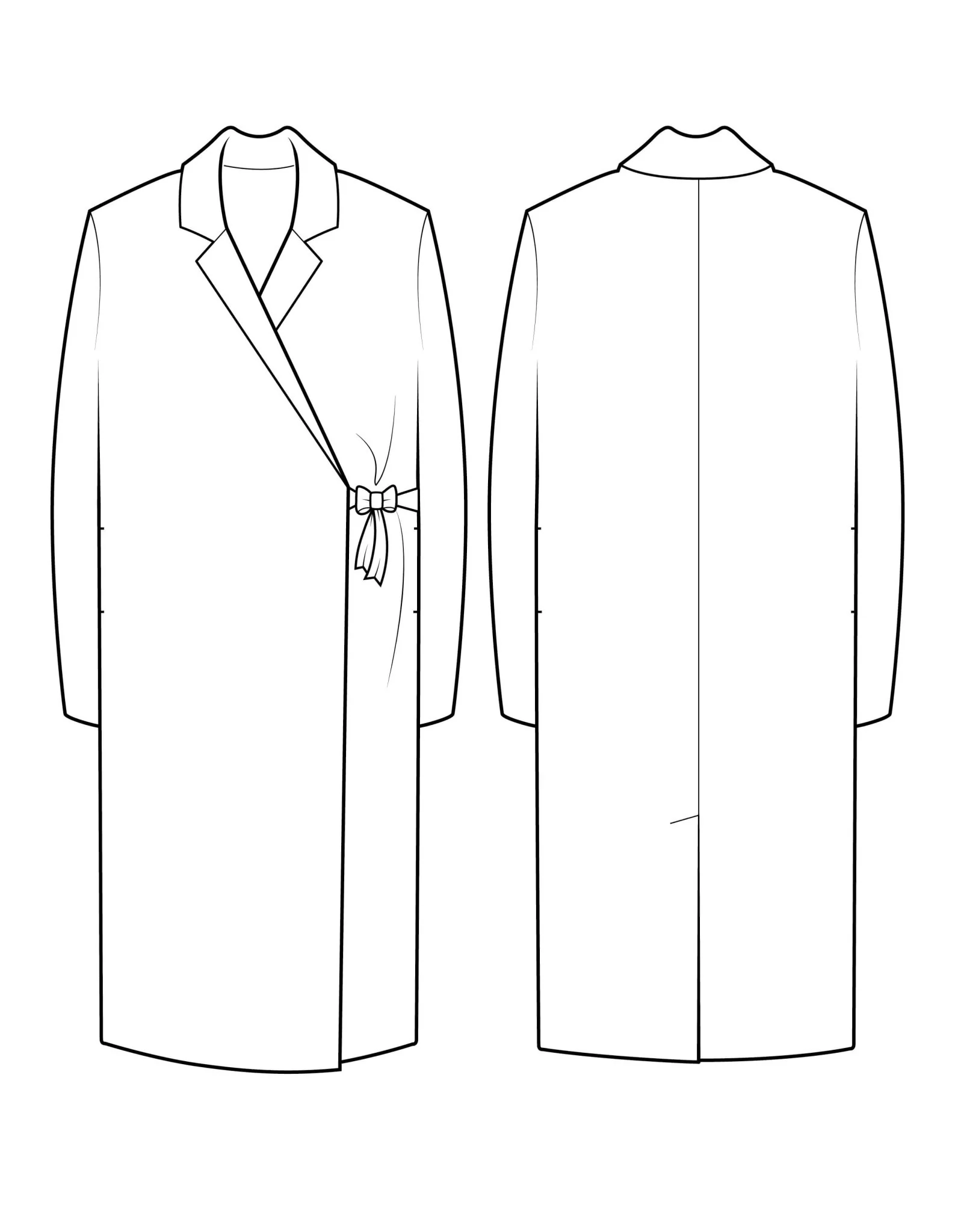 The Woven Wrap Dress - PDF Pattern - The Makers Atelier - Image 10