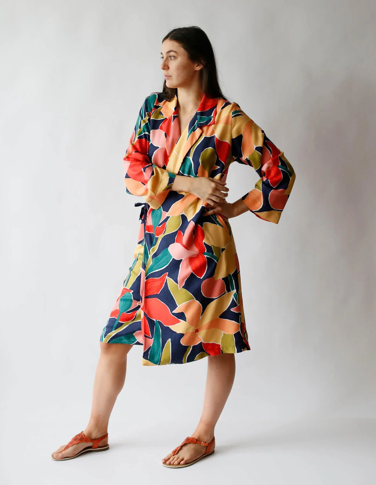 The Woven Wrap Dress - PDF Pattern - The Makers Atelier - Image 4