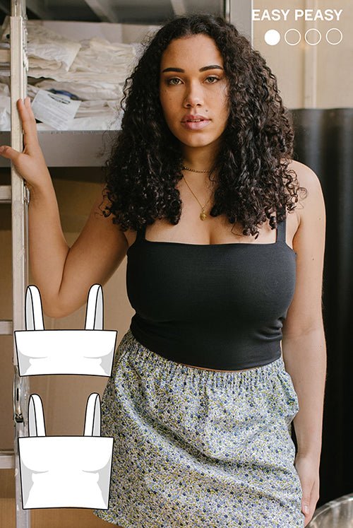 The Xenia Top - Paper Sewing Pattern - Juliana Martejevs