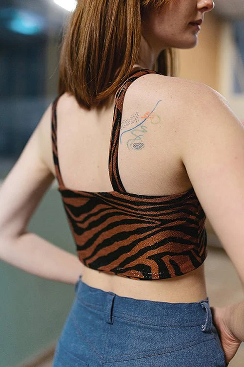 The Xenia Top - Paper Sewing Pattern - Juliana Martejevs - Image 4