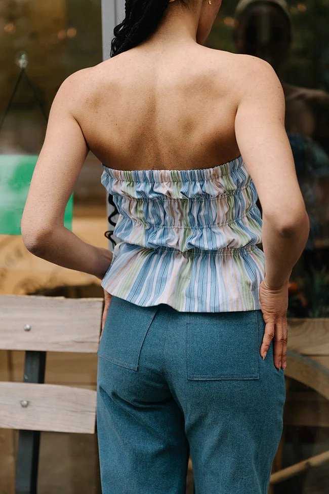 The Zola Tube Top - Paper Sewing Pattern - Juliana Martejevs - Image 2