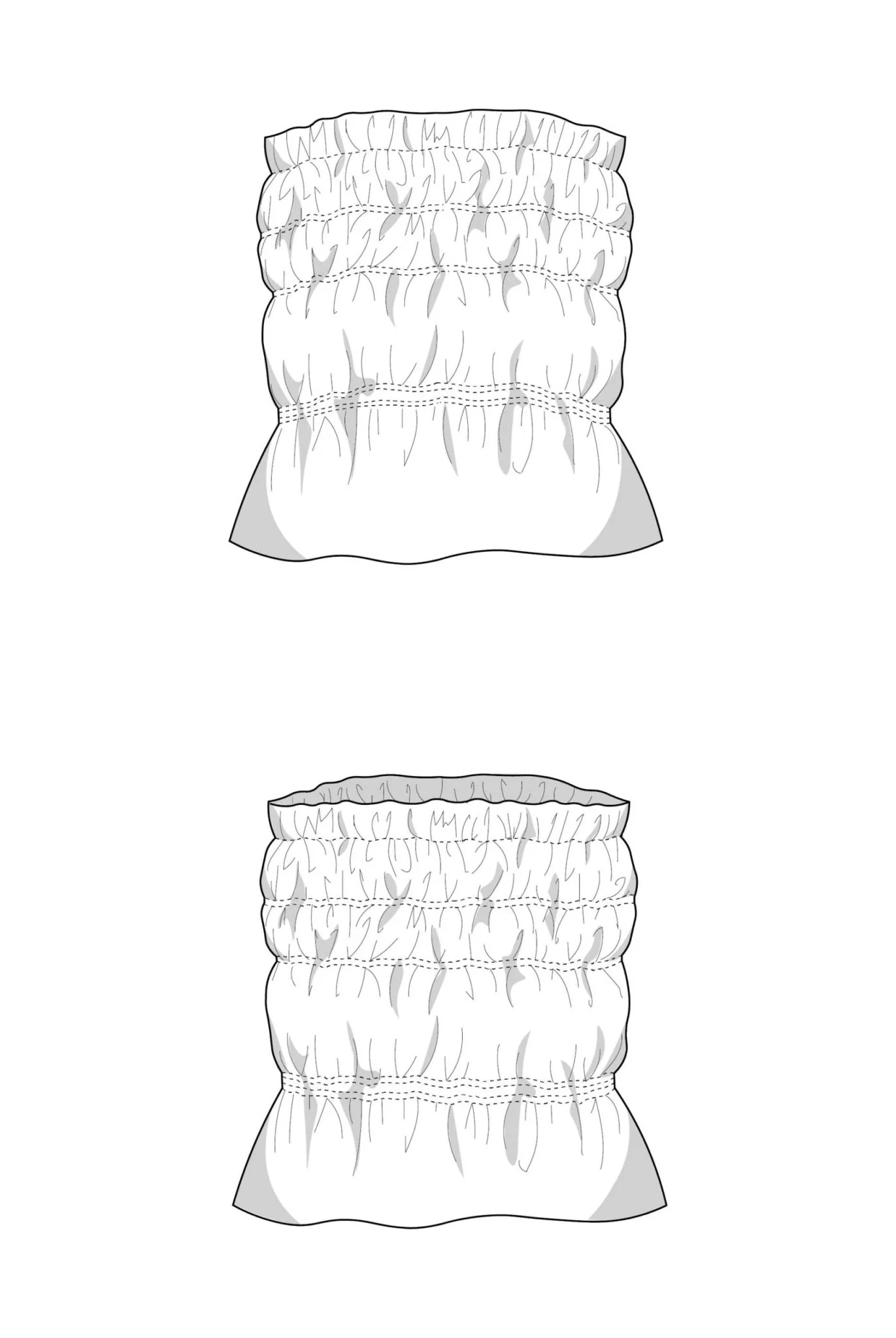The Zola Tube Top - Paper Sewing Pattern - Juliana Martejevs - Image 5