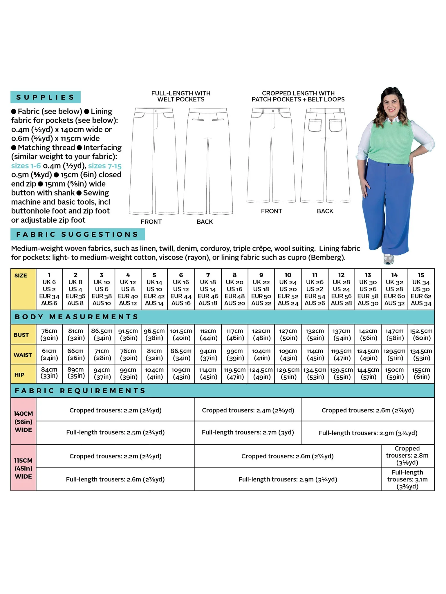 Thea Trousers Pattern - Tilly And The Buttons - Image 22