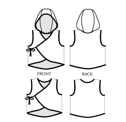 Tie Bolero - Paper Sewing Pattern - Sew Different - Image 4