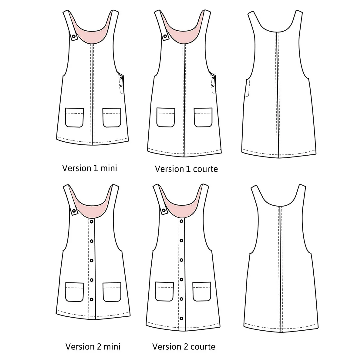 Toronto Dress Mum Sewing Pattern - Ladies 34/52  - Ikatee - Image 3