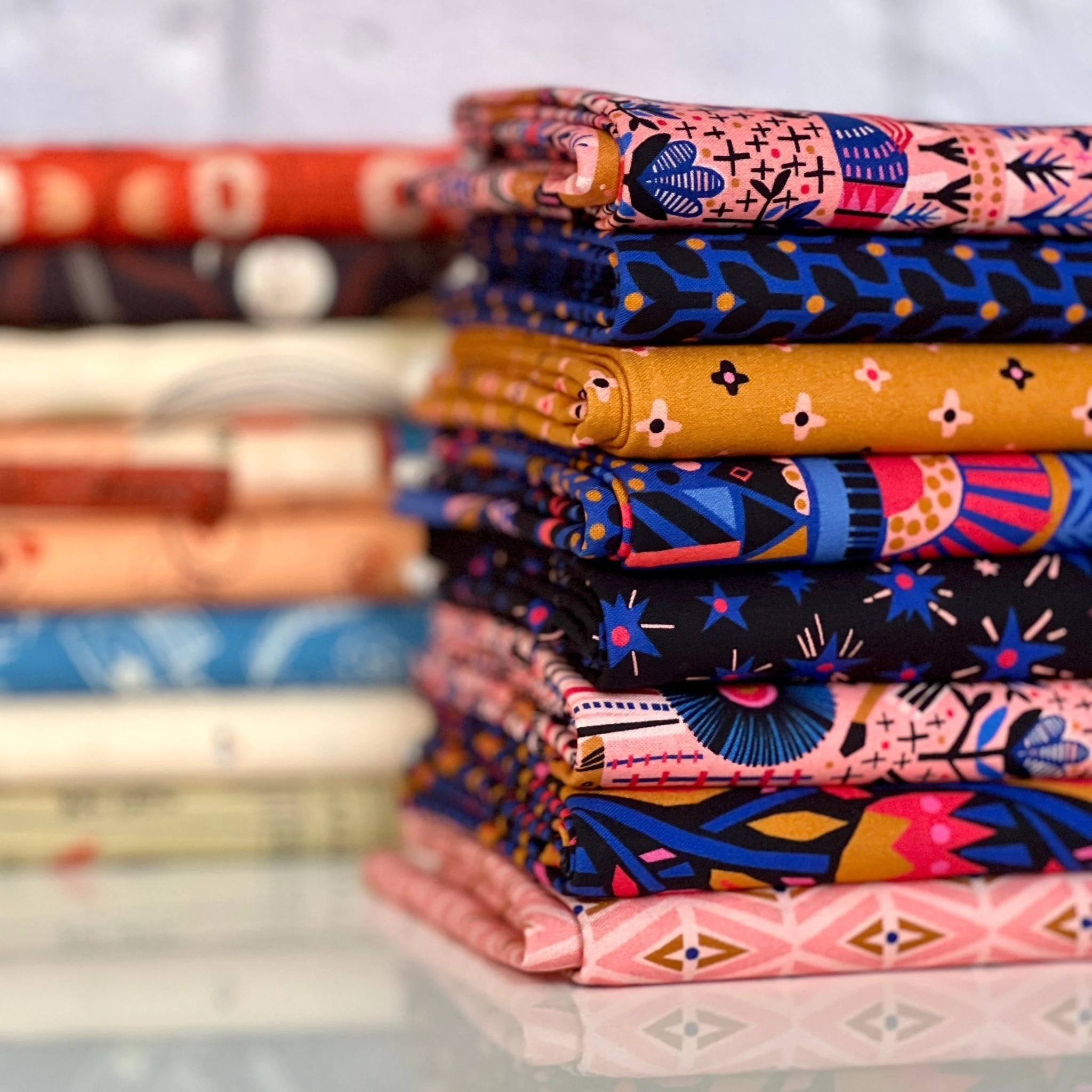 Tribal Patch - Fabled Land by Pip & Lo - Cloud 9 Fabrics - Poplin - Image 3
