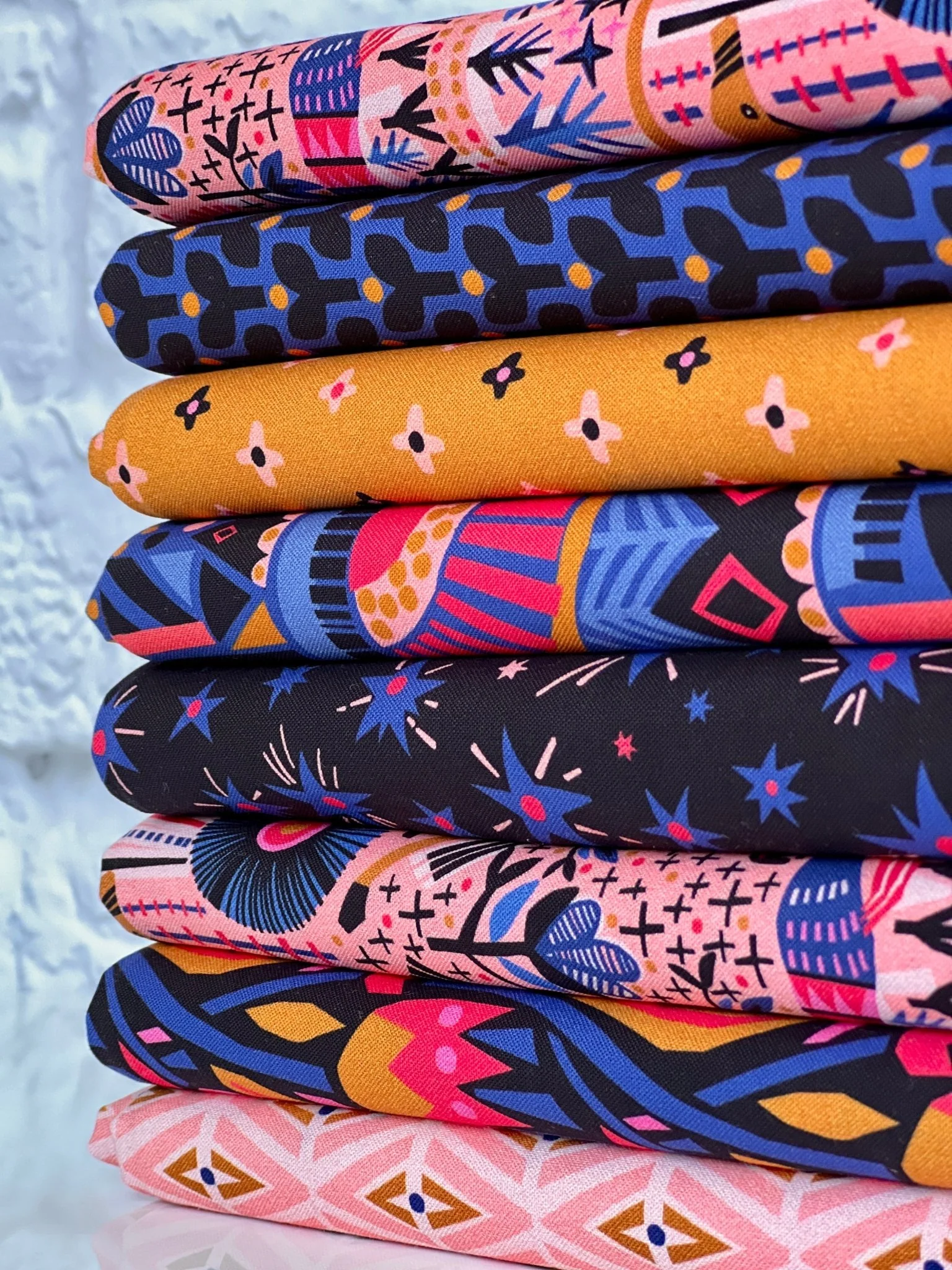 Tribal Patch - Fabled Land by Pip & Lo - Cloud 9 Fabrics - Poplin - Image 4