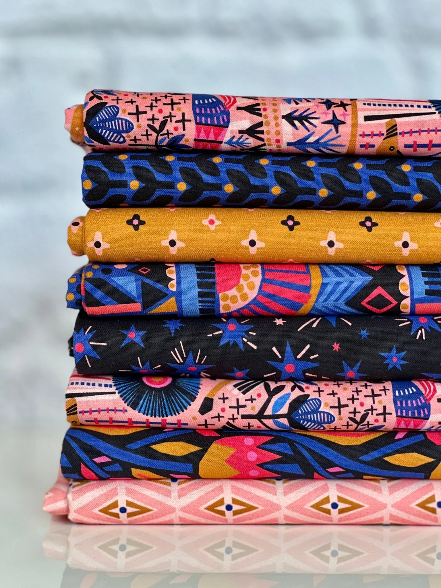 Tribal Patch - Fabled Land by Pip & Lo - Cloud 9 Fabrics - Poplin - Image 7