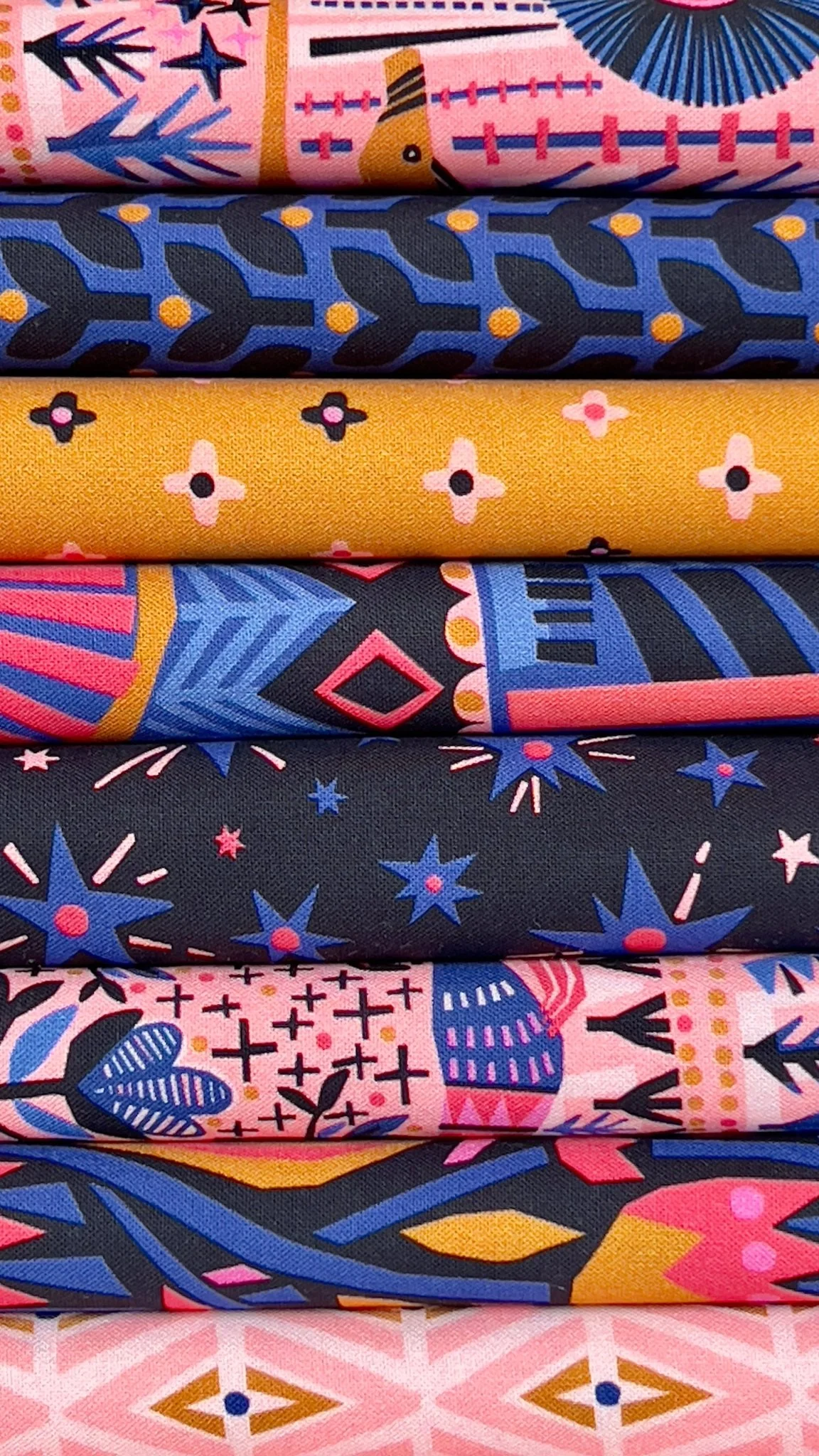 Tribal Patch - Fabled Land by Pip & Lo - Cloud 9 Fabrics - Poplin - Image 8