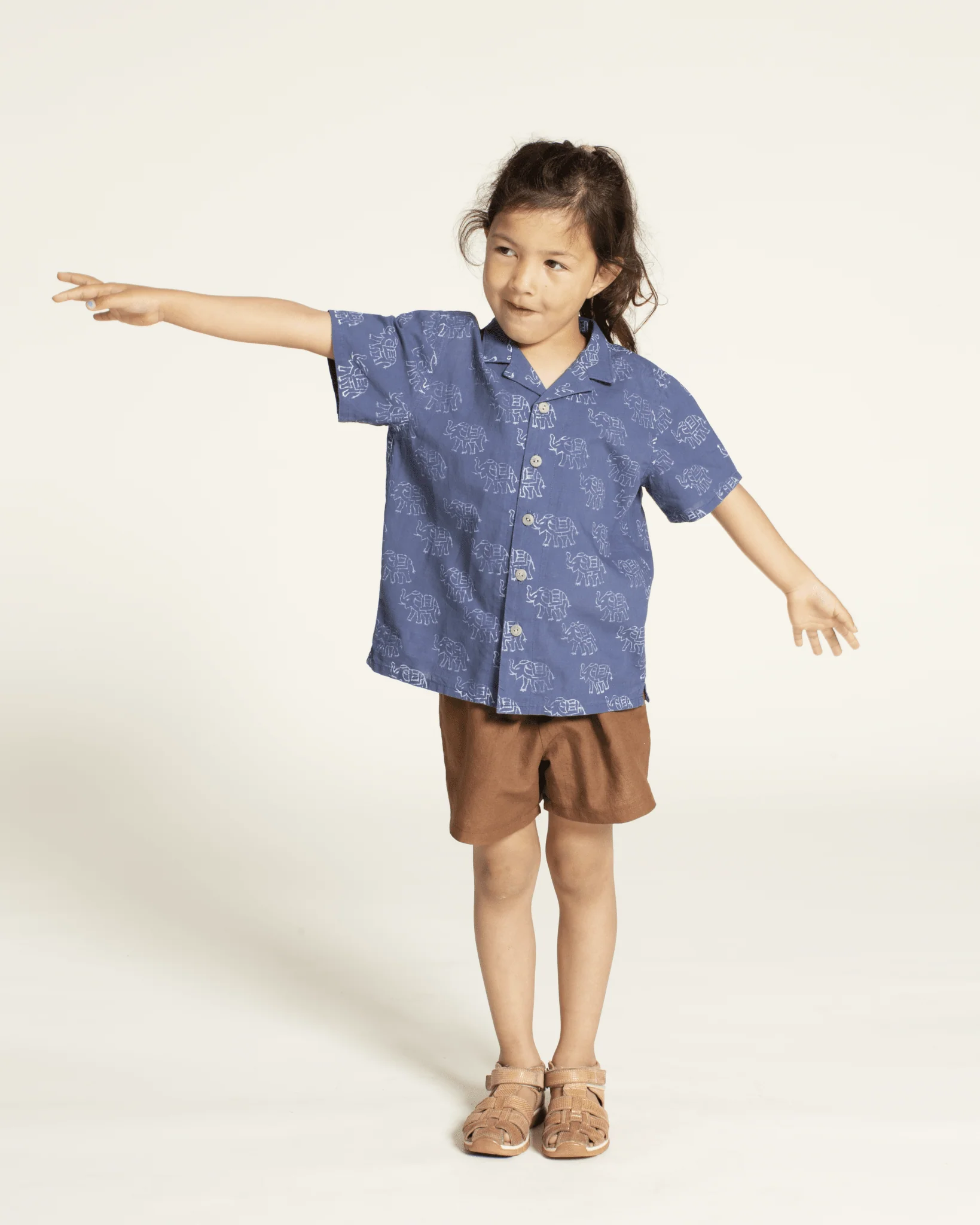 Tropical Shirt Kids' Paper Pattern - Wardrobe by Me - Image 2