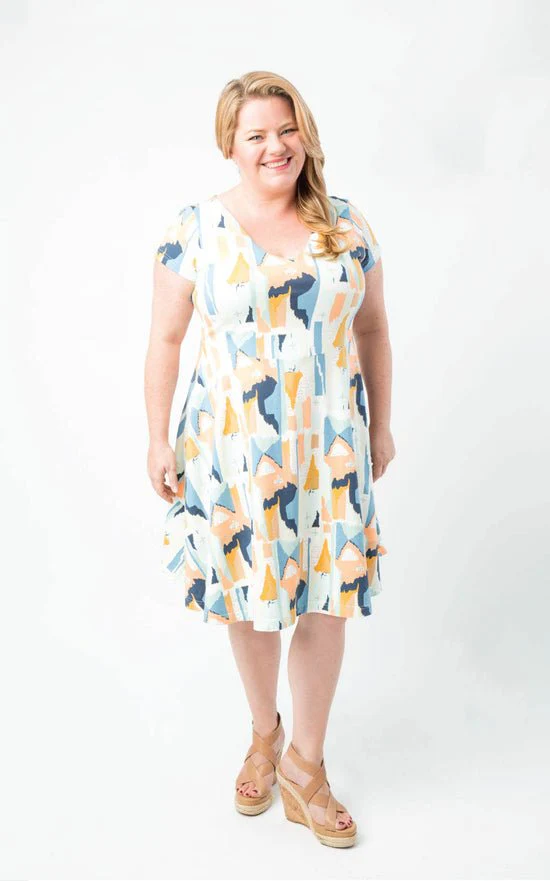 Turner Dress Paper Pattern - Cashmerette - Image 3