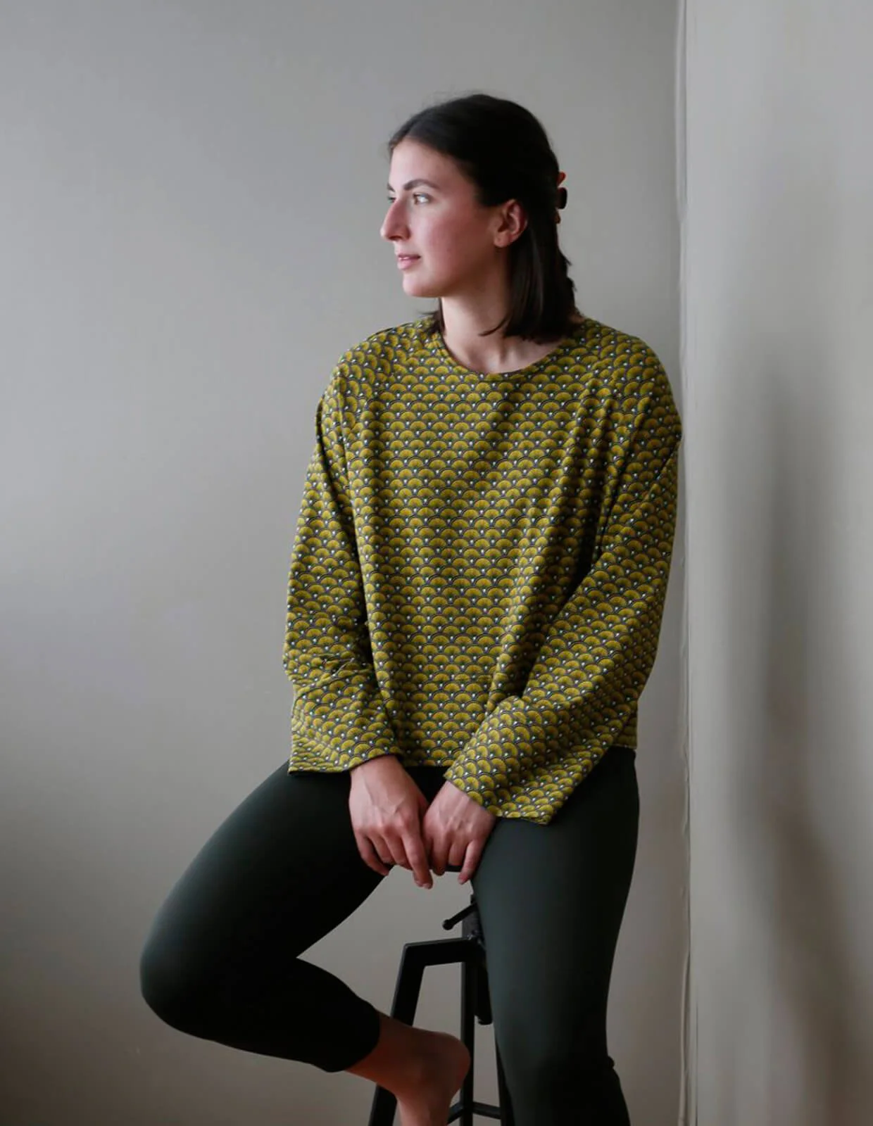 Two Contemporary Sweatshirts - PDF Pattern - The Makers Atelier - Image 3