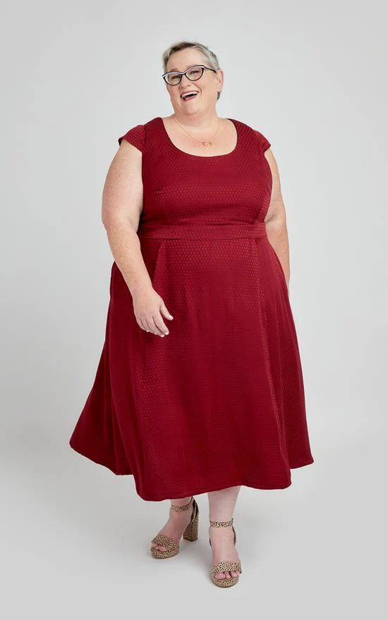 Upton Dress & Skirt plus Mix & Match Expansion Paper Pattern - Cashmerette - Image 18