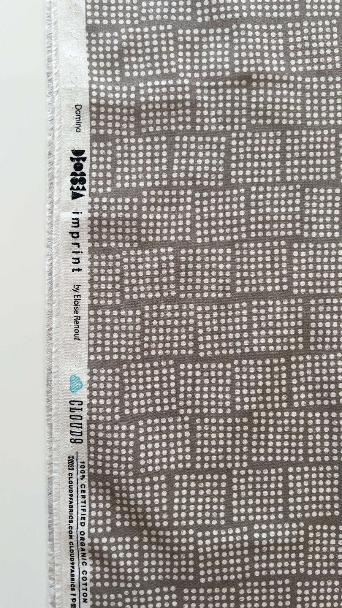 Upwards - Brown - Imprint - Eloise Renouf - Cloud 9 Fabrics - Poplin - Image 14