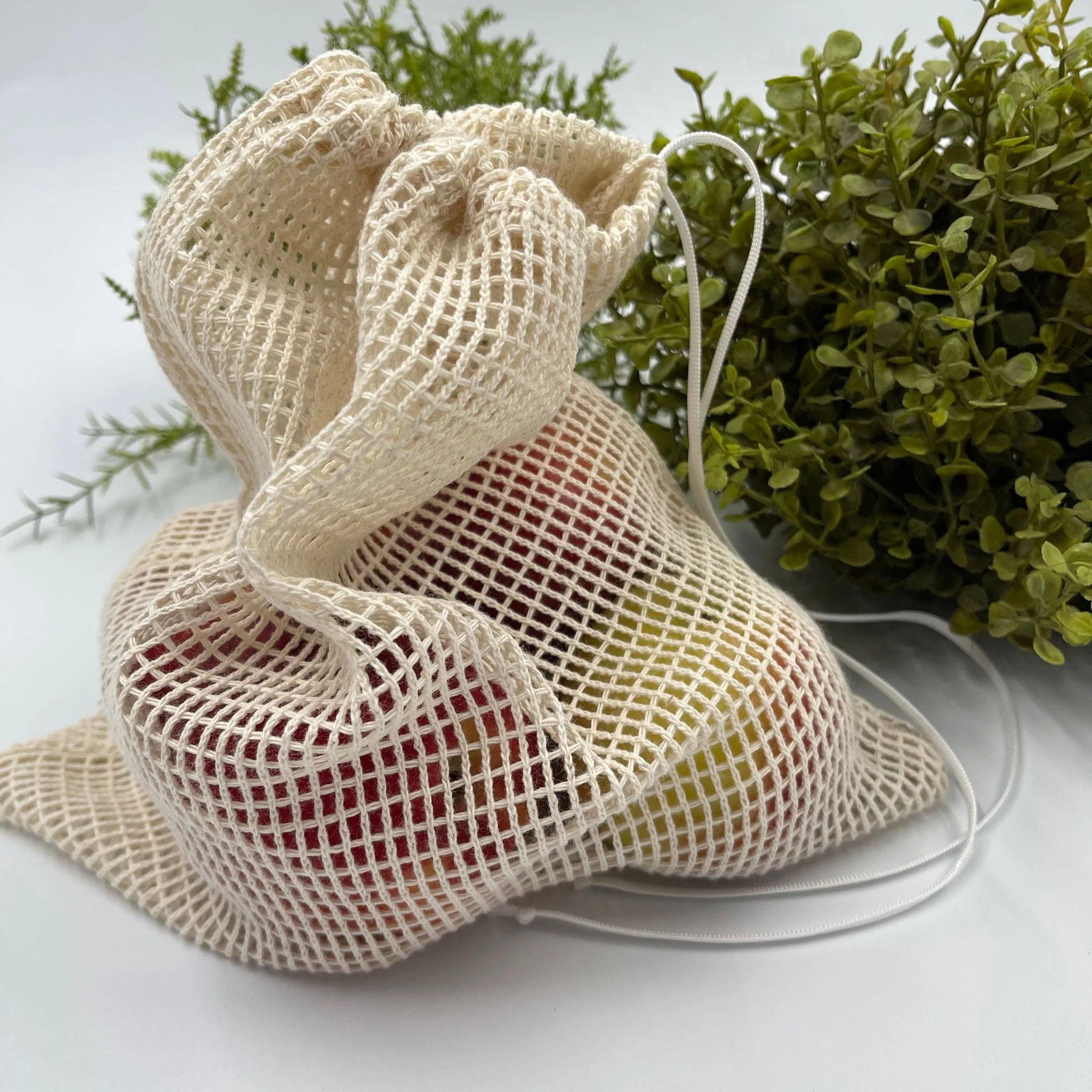 USA Grown Cotton Mesh / Net - Made In Canada - Natural - Image 2