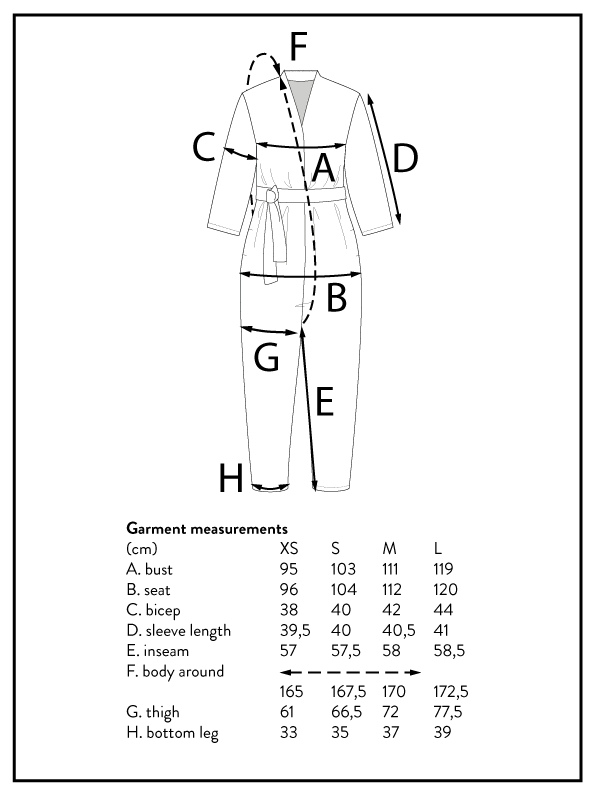 V-Neck Jumpsuit Pattern - The Assembly Line - Image 6