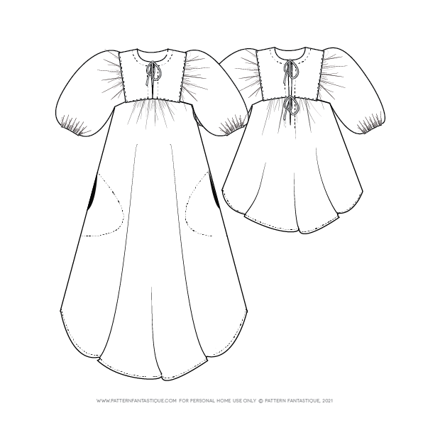 Vali Dress & Top - Sewing Pattern - Pattern Fantastique - Image 13