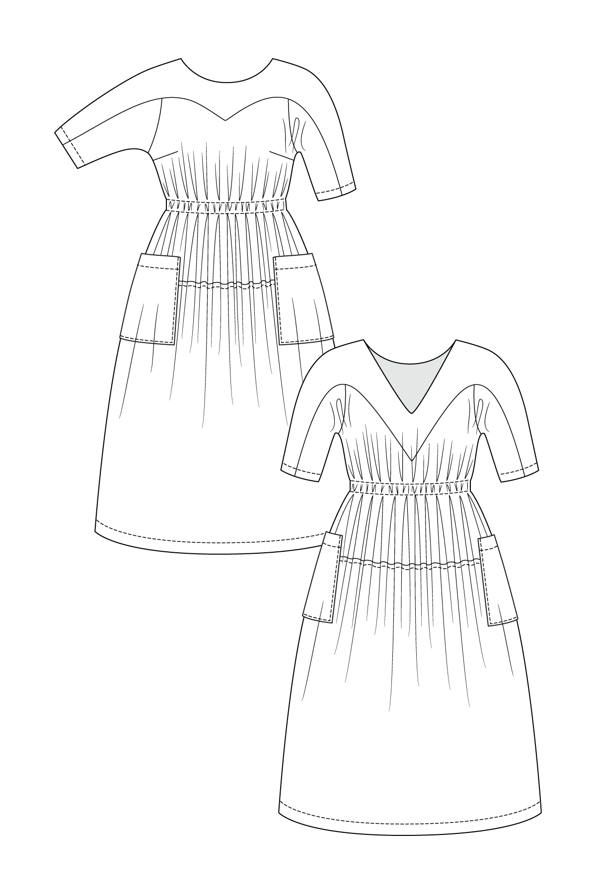Valo Dress and Top - PDF Pattern - Named Clothing - Image 10