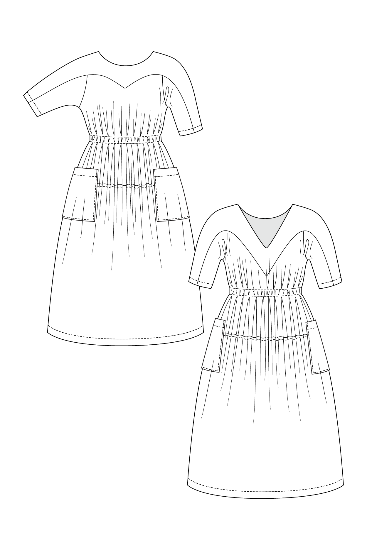 Valo Dress + Top - Named Clothing - Sewing Pattern - Image 9