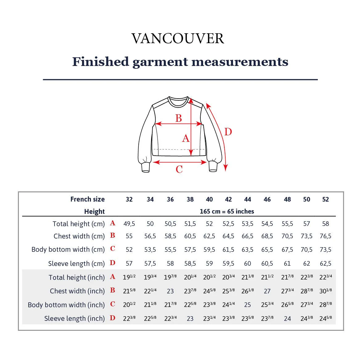Vancouver Sweatshirt Mum Sewing Pattern - Ladies 34/52 - Ikatee - Image 23