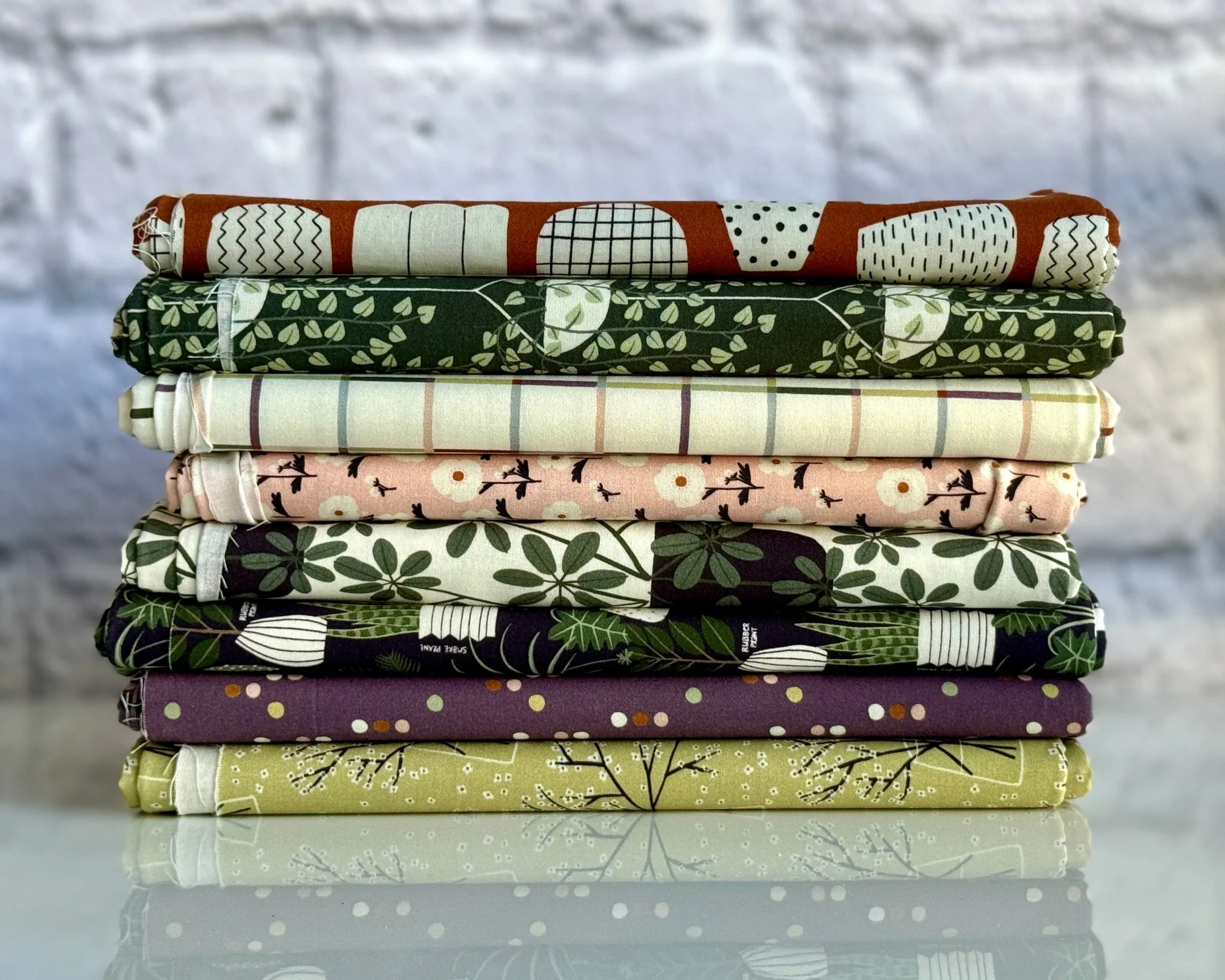Vessels - Planted - Betsy Siber - Cloud 9 Fabrics - Poplin - Image 4