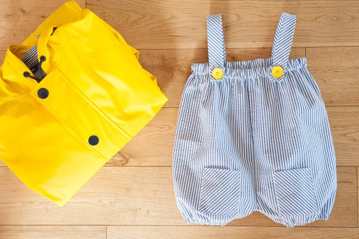 Volantis Tank Romper Sewing Pattern- Baby 1/24M - Ikatee - Image 11