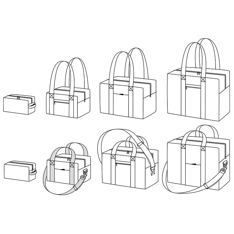Voyage Travel Bag & Vanity Case Sewing Pattern - Ikatee - Image 37