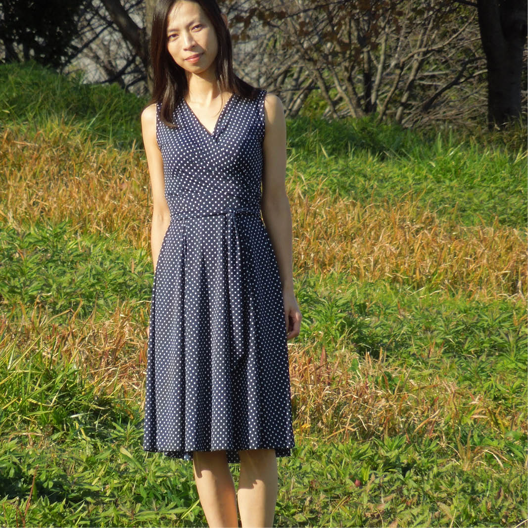 Wanda Wrap Dress Womens Paper Pattern - Wardrobe by Me - Image 6