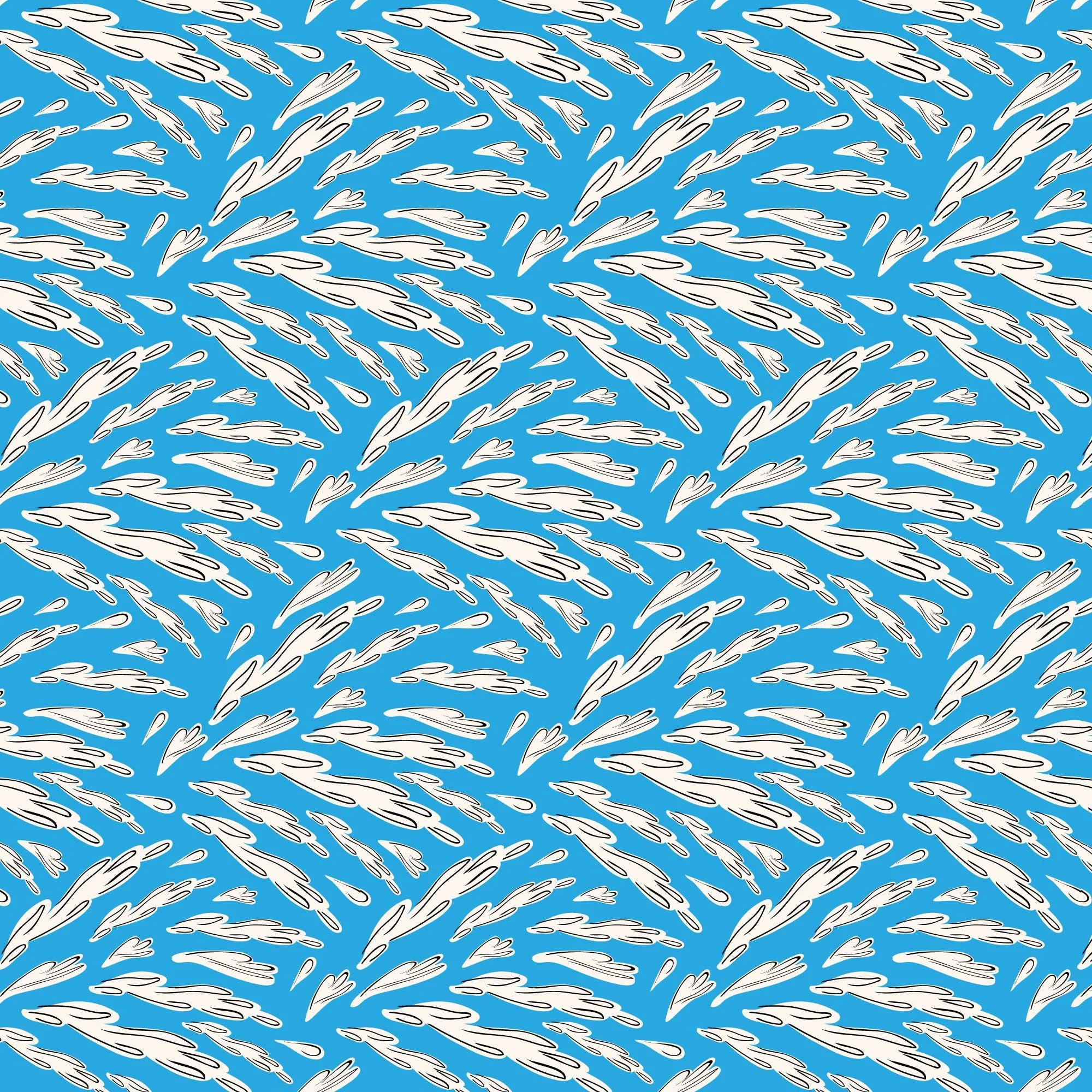 Water Works - Fire! Fire! Fire! - Loo McNulty - Cloud 9 Fabrics - Poplin - Image 4