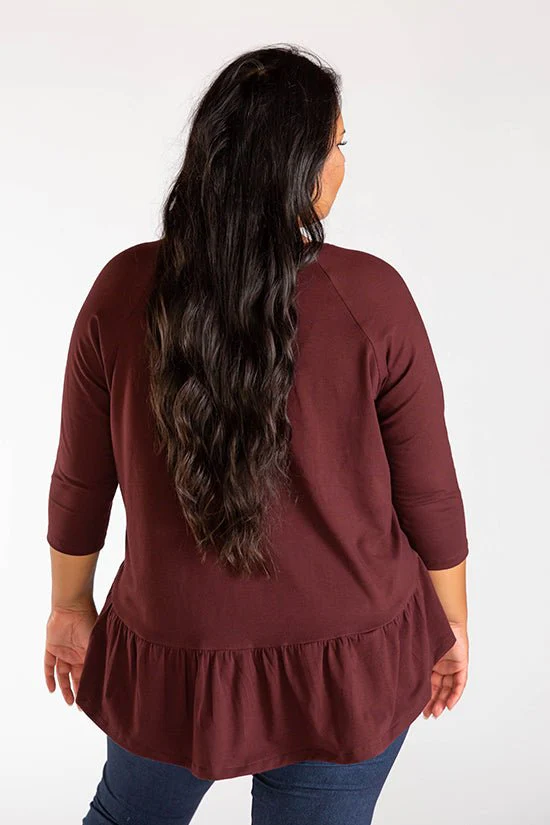 Waterfall Raglan Pattern - Chalk + Notch - Image 3