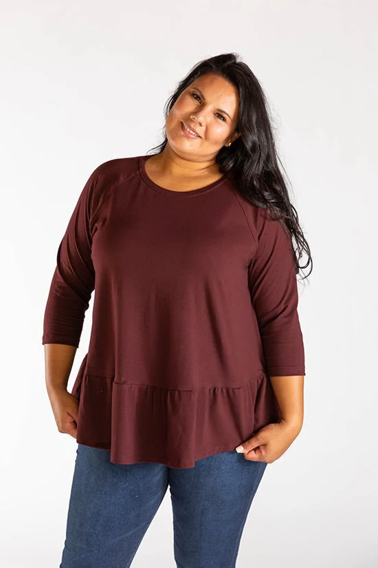 Waterfall Raglan Pattern - Chalk + Notch - Image 4