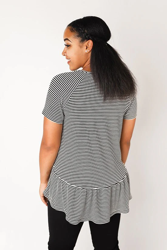 Waterfall Raglan Pattern - Chalk + Notch - Image 7