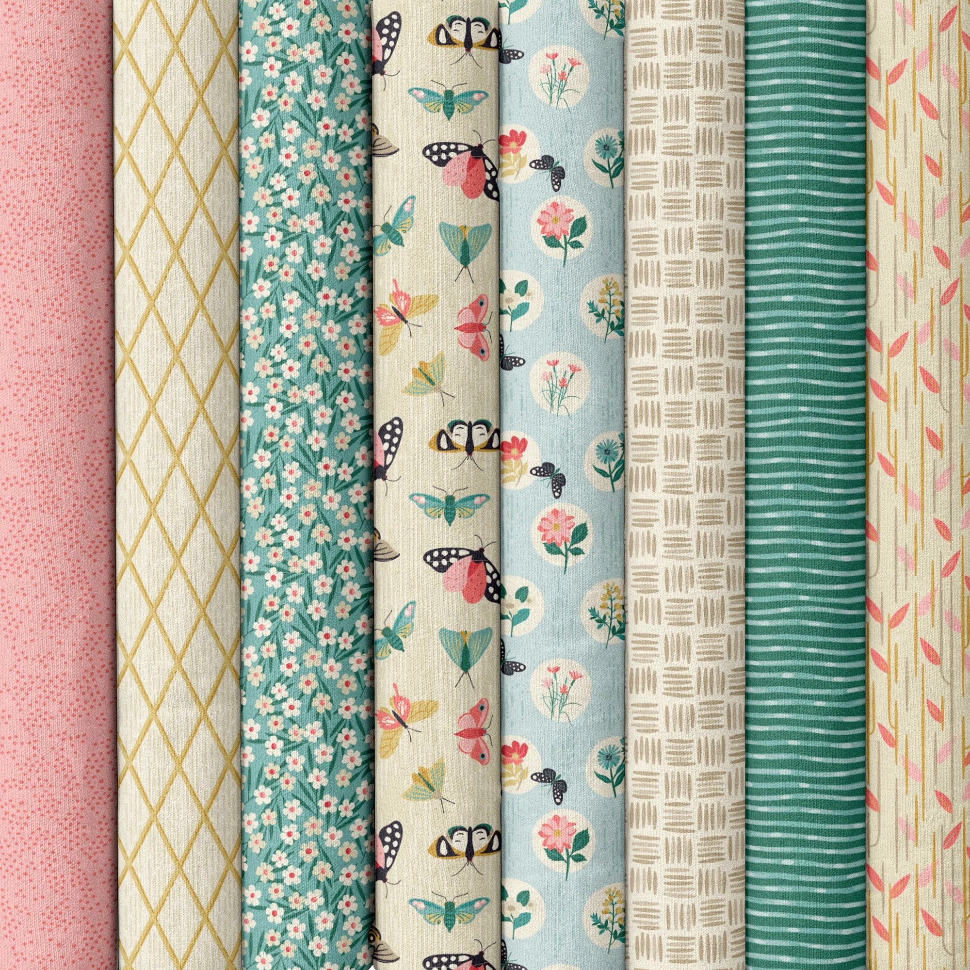 Weathered Trellis - Garden Walks - Ann Gardner - Cloud 9 Fabrics - Poplin - Image 10