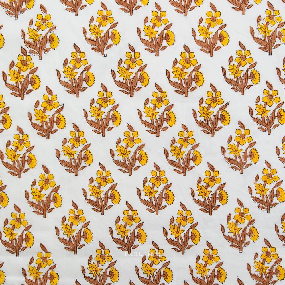 Weekend Floral - Summer - Indian Block Prints Cottage - Fableism Supply Co.