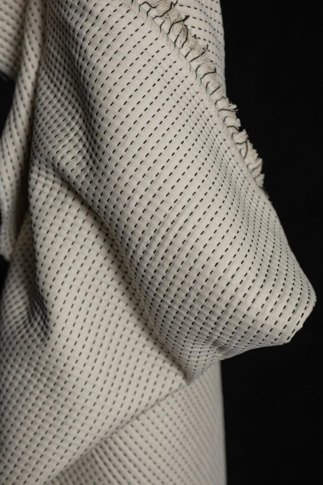 Weighty Kantha Stitched Indian Cotton - Merchant & Mills
